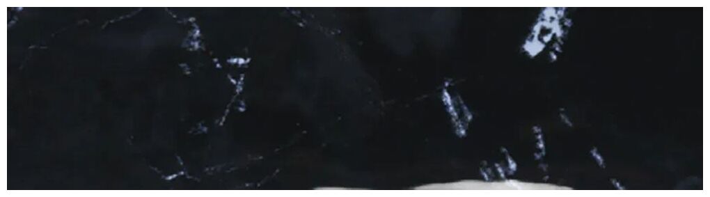 ribesalbes nero marquina matt płytka ścienna 7.5x30 - zdjęcie główne