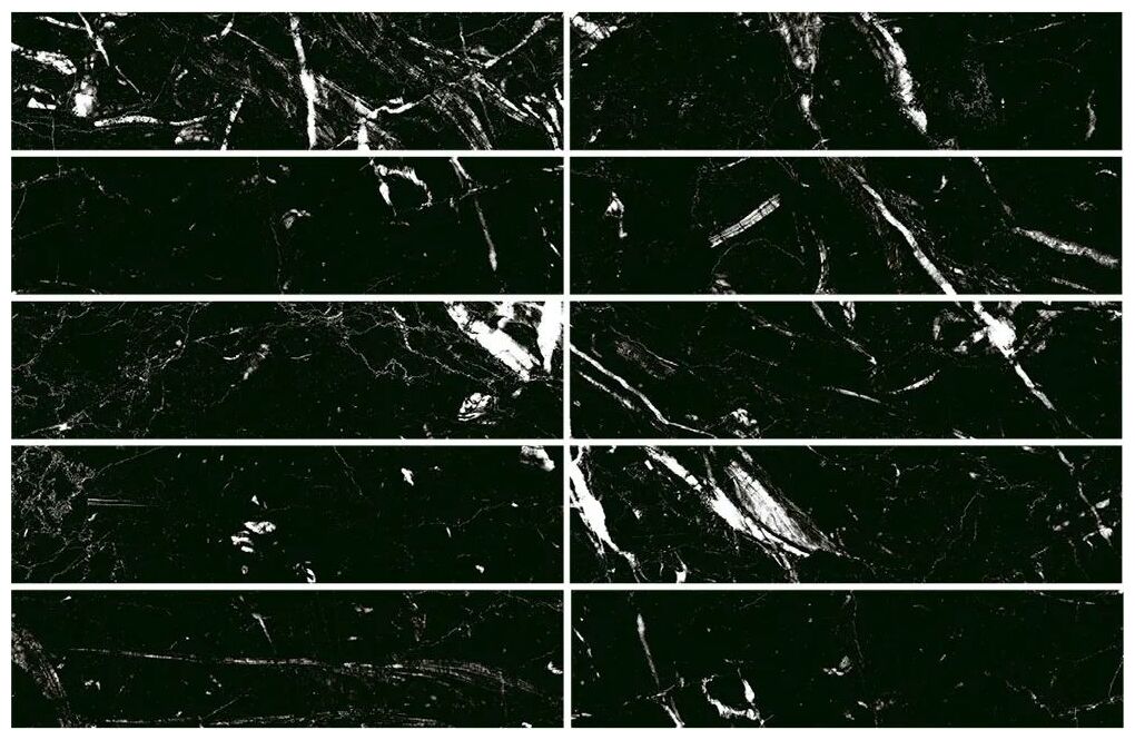 ribesalbes nero marquina matt płytka ścienna 7.5x30 - zdjęcie nr: 2