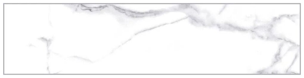 ribesalbes shaped marble carrara gloss płytka ścienna 6x25 - zdjęcie główne