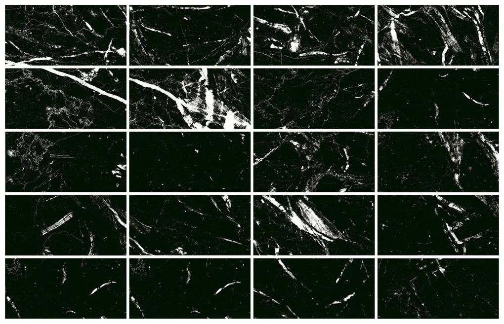 Błyszcząca czarna płytka Nero Marquina Gloss z białymi żyłkami imitującymi marmur - zdjęcie nr: 2