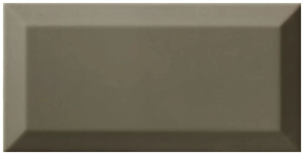 ribesalbes bisel dark grey brillo płytka ścienna 10x20 - zdjęcie główne