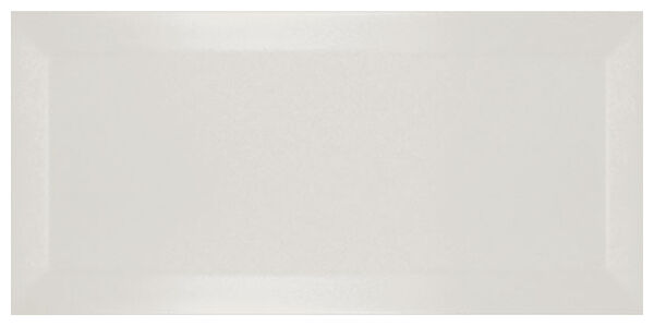 Mała kremowobiała płytka ścienna Bisel Marfil Brillo z błyszczącą i subtelną strukturą