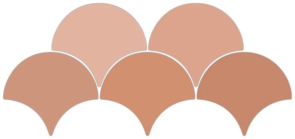 ribesalbes sailing drop flamingo gloss płytka ścienna 15.2x17.2 - zdjęcie główne