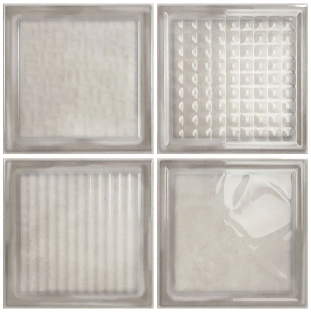 ribesalbes crystal white glossy płytka ścienna 20x20 - zdjęcie główne