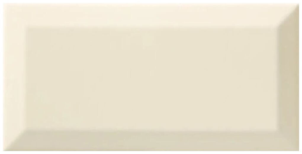 Bisel Beige Brillo płytka ścienna 10x20 o beżowym kolorze z błyszczącą delikatną fakturą