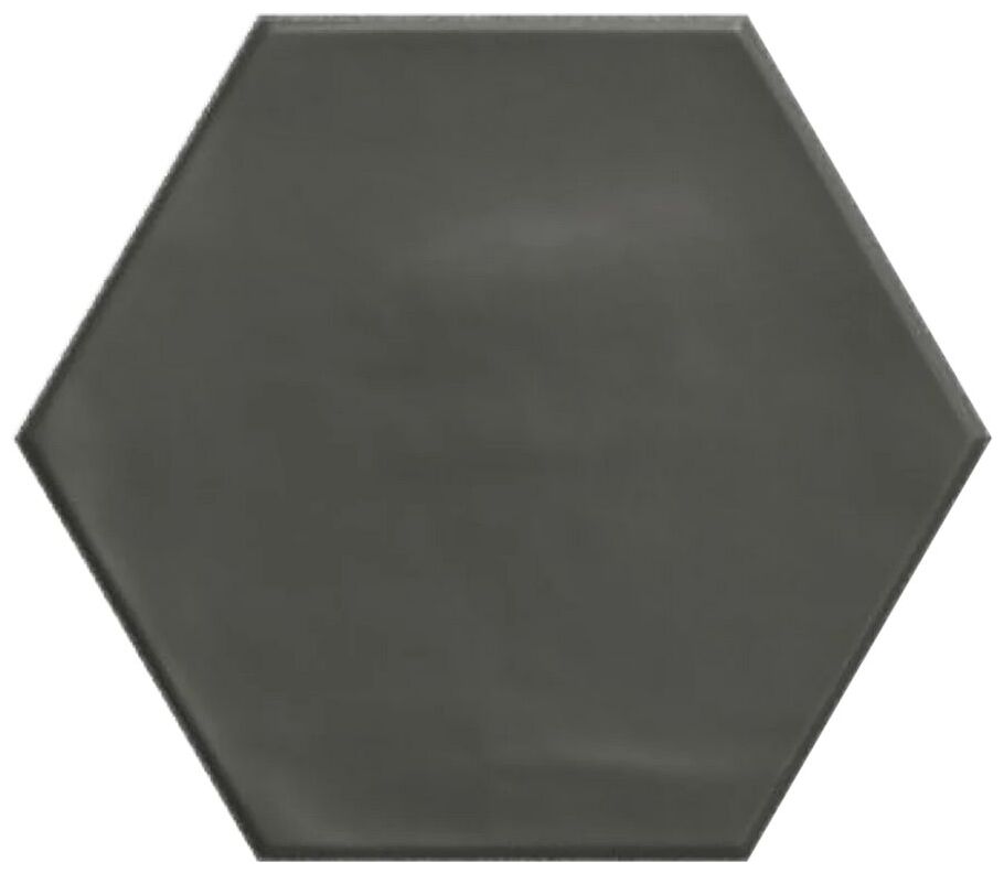 ribesalbes geometry black matt hex gres 15x17.3 - zdjęcie główne