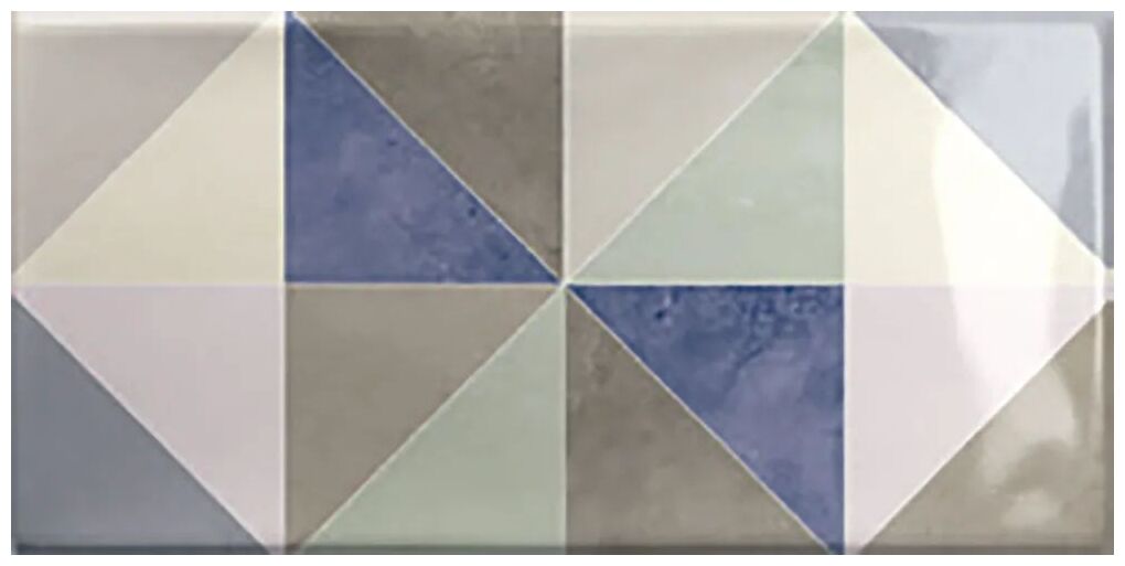 ribesalbes ocean triangle mix dekor 7.5x15 - zdjęcie główne