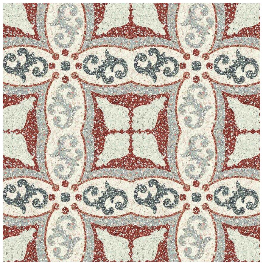 Newdeco Patchwork gres 60x60 z wyrazistym wzorem patchworkowym o fakturze kamienia - zdjęcie nr: 2