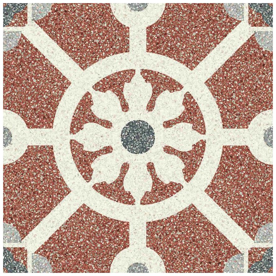 Newdeco Patchwork gres 60x60 z wyrazistym wzorem patchworkowym o fakturze kamienia - zdjęcie nr: 3