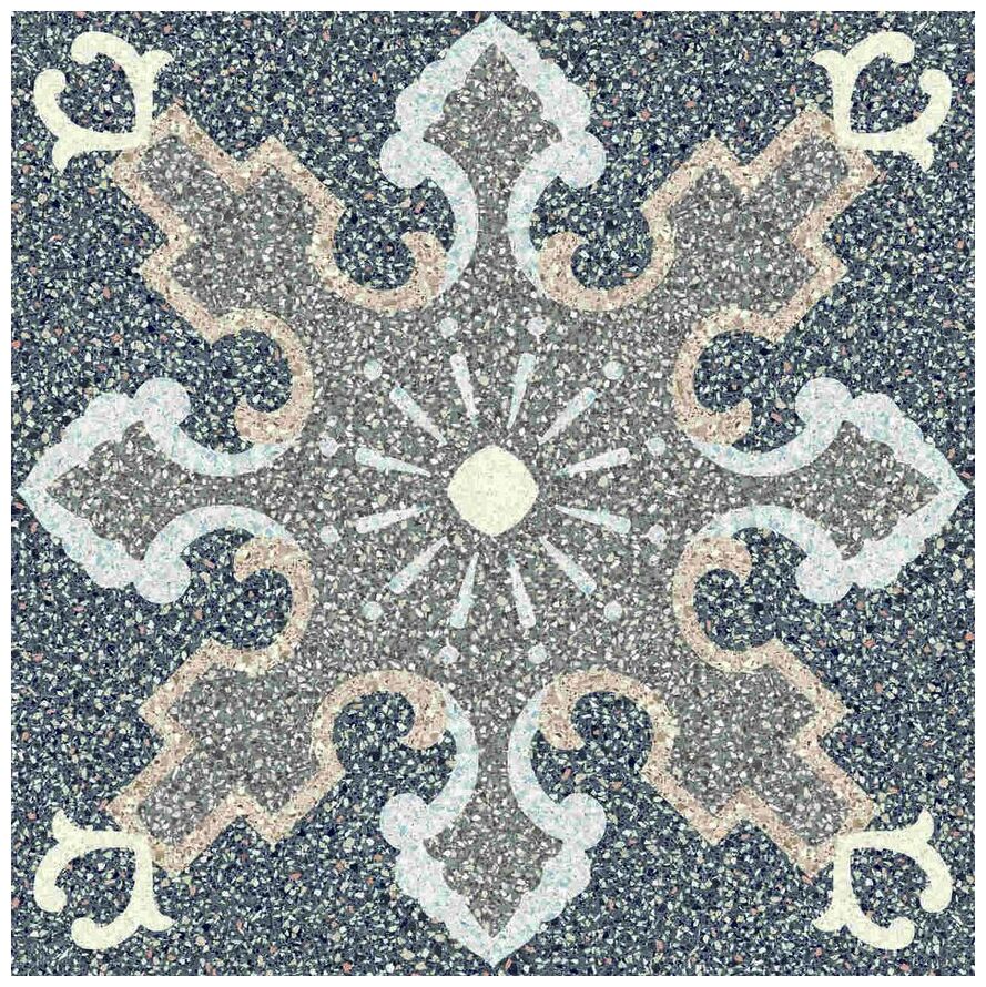 Newdeco Patchwork gres 60x60 z wyrazistym wzorem patchworkowym o fakturze kamienia - zdjęcie nr: 5