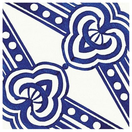 savoia italia vietri decoro rosebery lucido gres 22x22 - zdjęcie główne