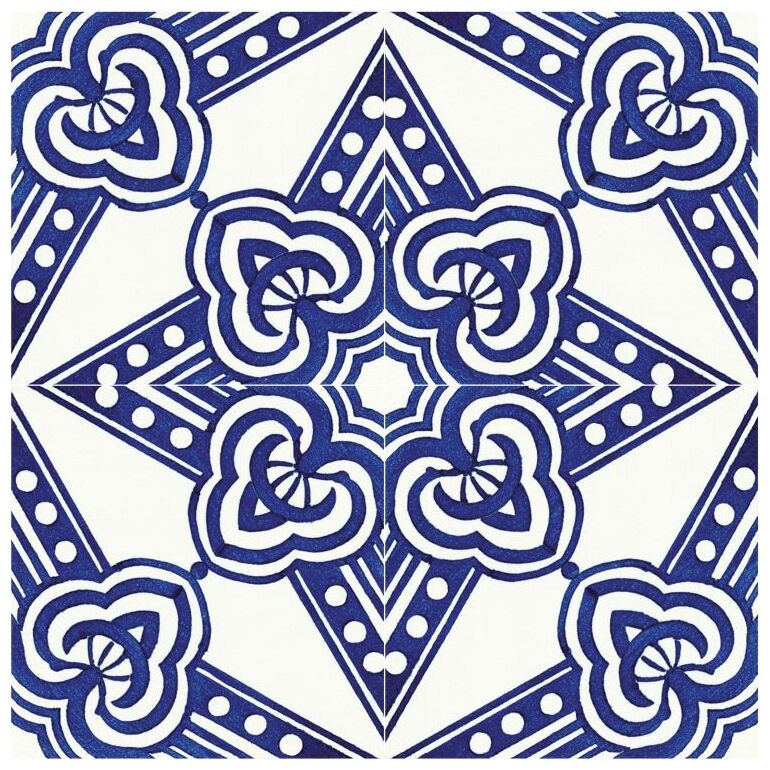 savoia italia vietri decoro rosebery lucido gres 22x22 - zdjęcie nr: 2