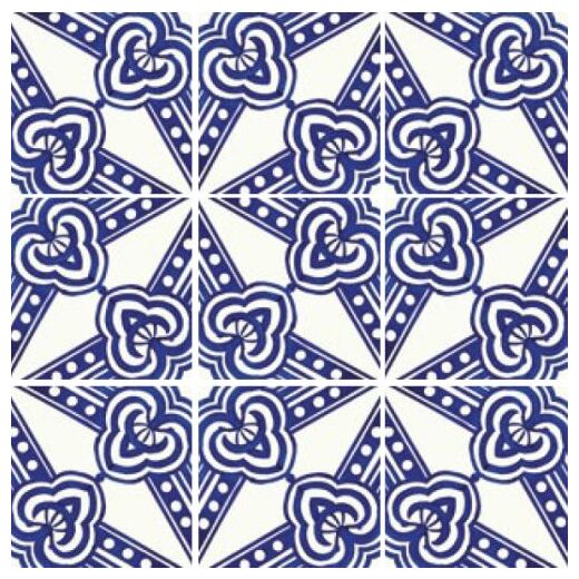 savoia italia vietri decoro rosebery lucido gres 22x22 - zdjęcie nr: 3