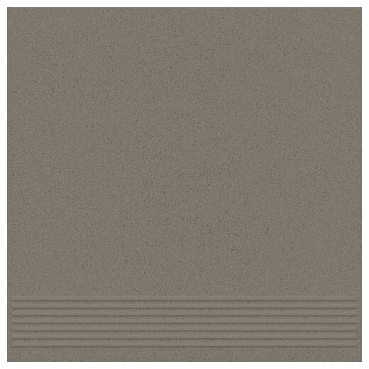 Szara stopnica Stardust Silver z matowym betonopodobnym wzorem i podluznymi ryflami