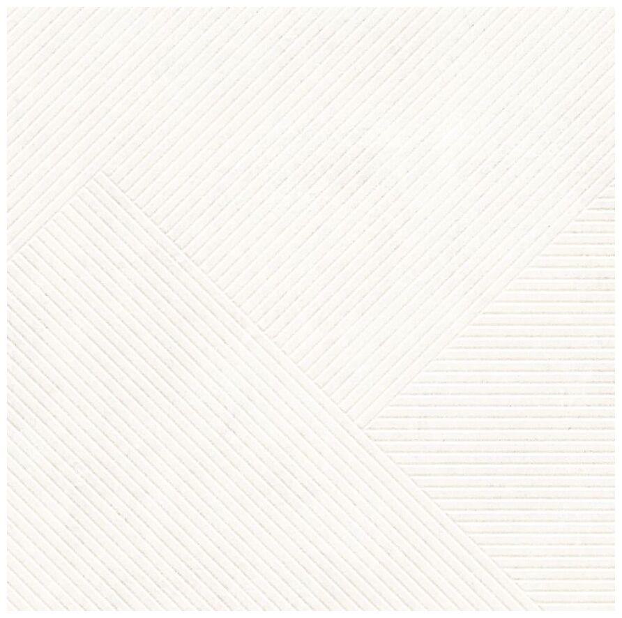Stargres Dessau White Stripes gres rektyfikowany 60x60 - biały gres z efektem 3d łazienkowy i kuchenny