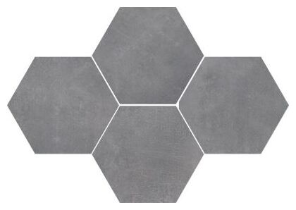 stargres stark pure grey heksagon mozaika 28.3x40.8 - zdjęcie główne