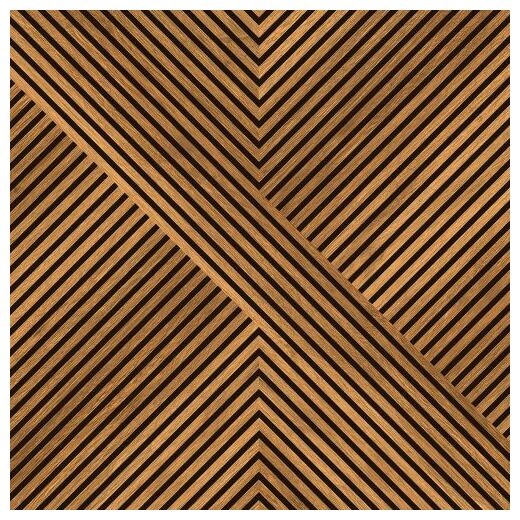 Stargres Costole Natural gres rektyfikowany 60x60 G II - gres szkliwiony na ścianę drewnopodobny