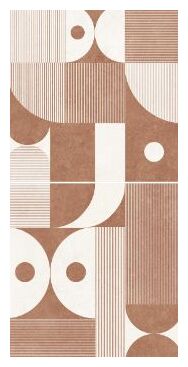 Stargres Dessau Cotto Pattern gres rektyfikowany 60x60 - wielkoformatowy gres do salonu i przedpokoju - zdjęcie nr: 3