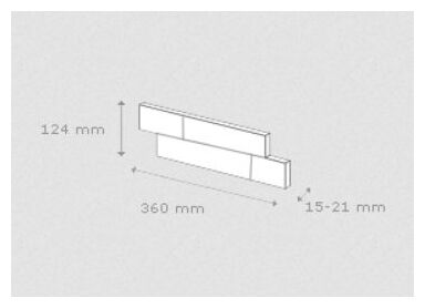 stegu brickal 1 płytka cegłopodobna 12.4x36 - zdjęcie nr: 2