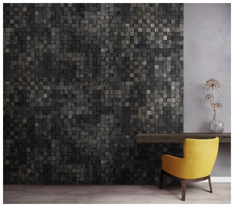 stegu pino carbon ombre panel drewniany impregnowany 38x38x1.2-2 - zdjęcie nr: 2