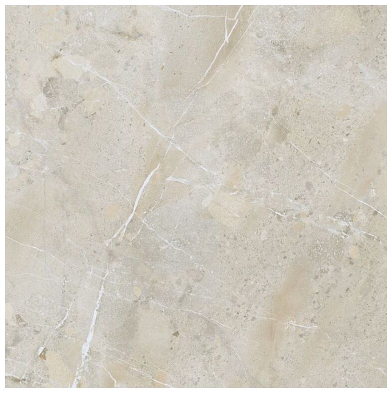 STN Ceramica Miller Beige gres matt rektyfikowany 120x120 - matowy gres do salonu imitujący kamień