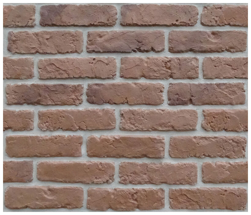 Retro Brick Brown kamień dekoracyjny 6,4x24,5 o fakturze cegły w odcieniach brązu