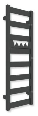 terma vivo grzejnik 910/300 kolor czarny mat (wgvov091030k9m5zs) - zdjęcie główne