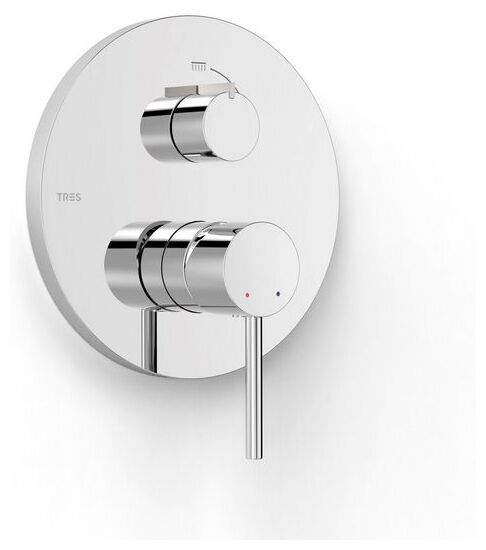 Tres Rapid-Box Elementy Zewnętrzne do Podtynkowego Korpusu 2-Drożnego (26228110)