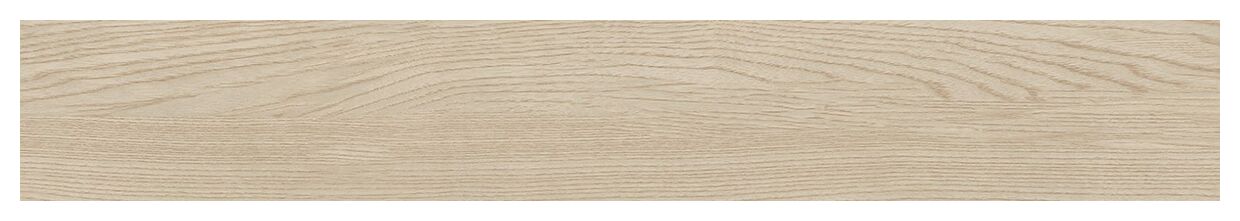 Tubądzin Korzilius ASH Wood Ivory STR gres rektyfikowany 19x119.8 - gres imitujący drewno do salonu i przedpokoju