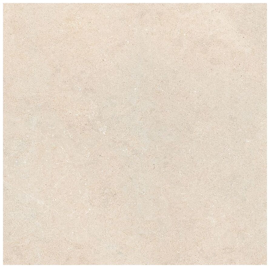 Tubądzin Modular Glitch Ivory STR gres rektyfikowany 119.8x119.8 - beżowy gres betonopodobny do salonu