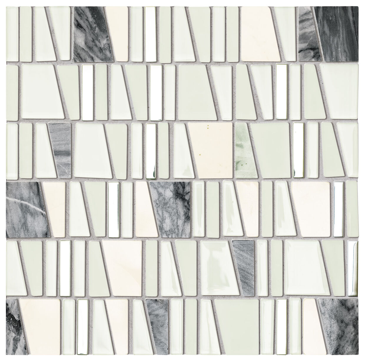 tubądzin drops stone white mozaika 30x30 - zdjęcie główne