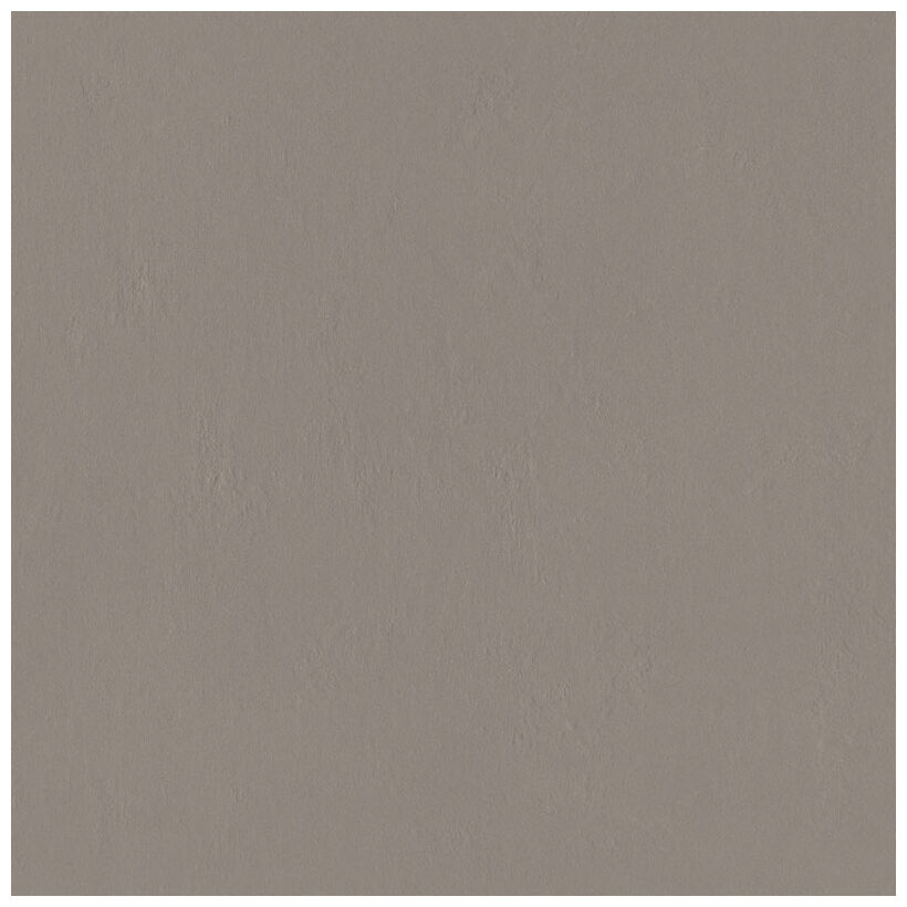 Matowy brązowy gres Industrio Brown o powierzchni przypominajacej beton w duzym formacie 119,8x119,8 cm
