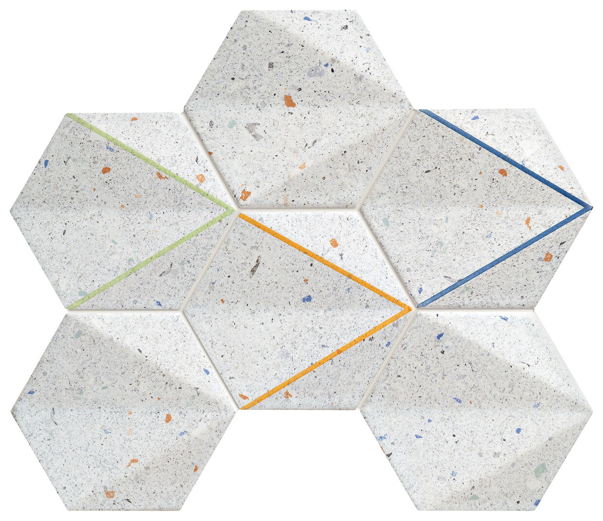 tubądzin dots grey mozaika 29.8x22.1 - zdjęcie główne