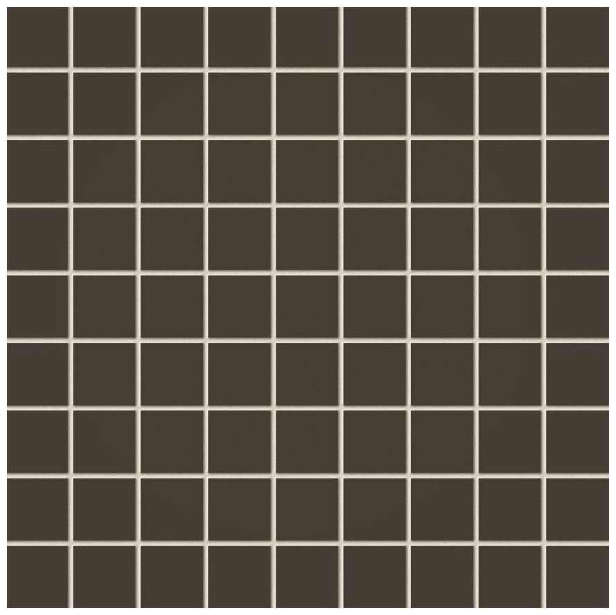 tubądzin pastel brązowy mat mozaika kwadratowa 30.1x30.1 - zdjęcie główne