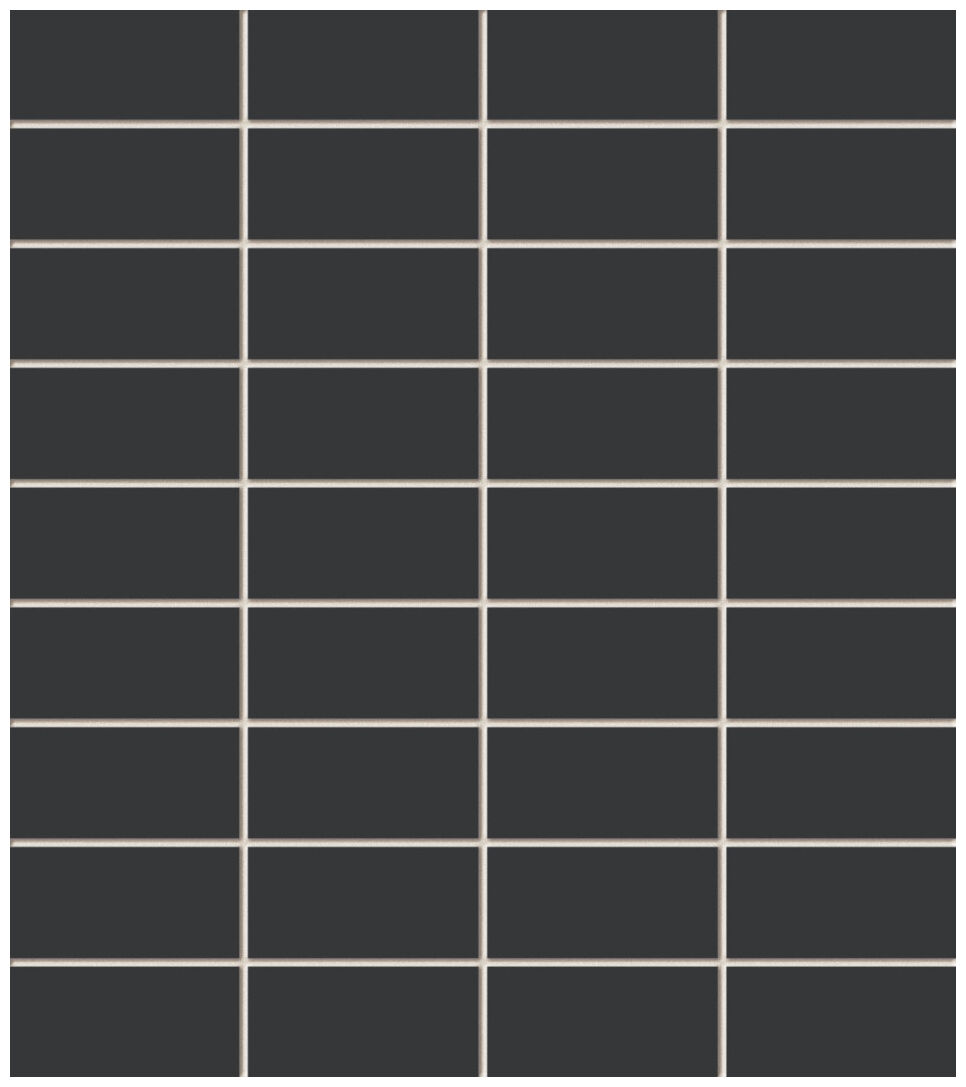 tubądzin pastel mozaika ścienna kwadratowa grafitowa 30.1x30.1 - zdjęcie główne