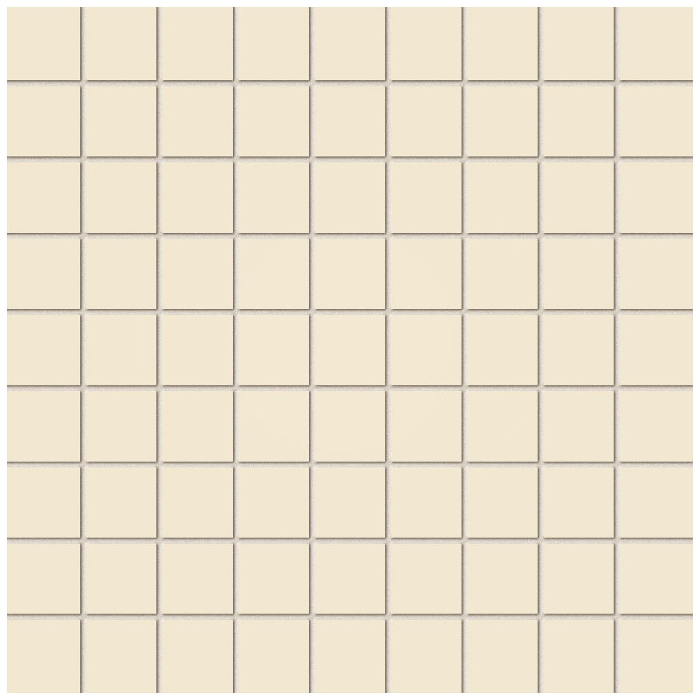 tubądzin pastel mozaika ścienna kwadratowa kość słoniowa 30.1x30.1 - zdjęcie główne