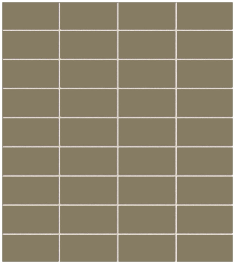 tubądzin pastel czekolada mozaika kwadratowa 30.1x30.1 - zdjęcie główne