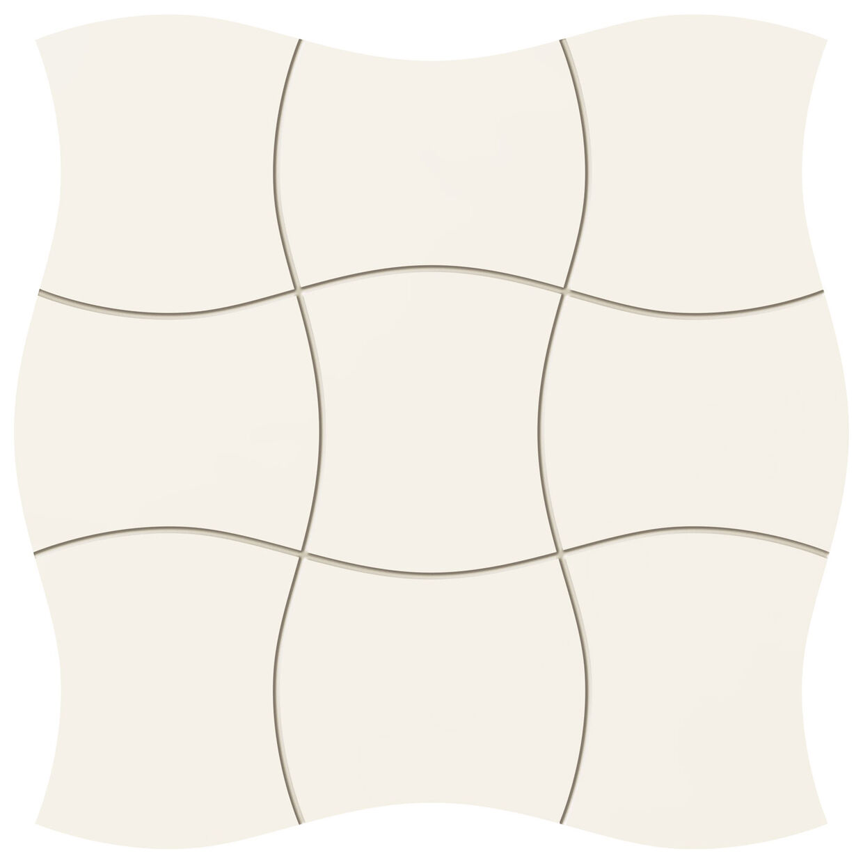 tubądzin royal place white mozaika 29.3x29.3 - zdjęcie główne