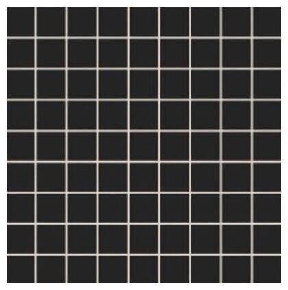 tubądzin pastel czarny mozaika kwadratowa 30.1x30.1 - zdjęcie główne