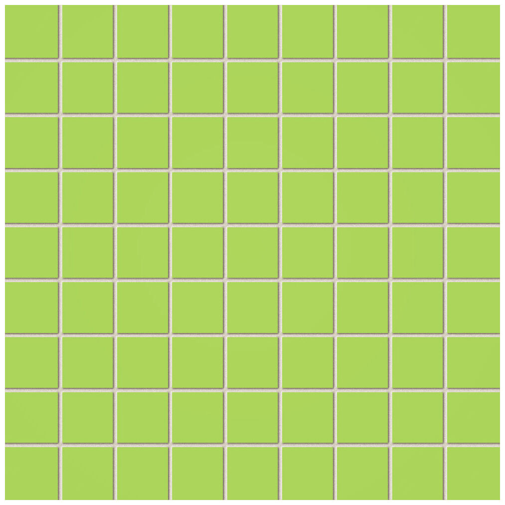 tubądzin pastel mozaika ścienna kwadratowa seledynowa 30.1x30.1 - zdjęcie główne