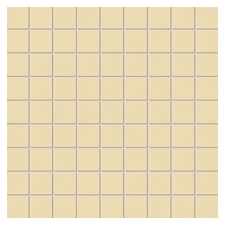 tubądzin pastel waniliowy mat mozaika kwadratowa 30.1x30.1 - zdjęcie główne