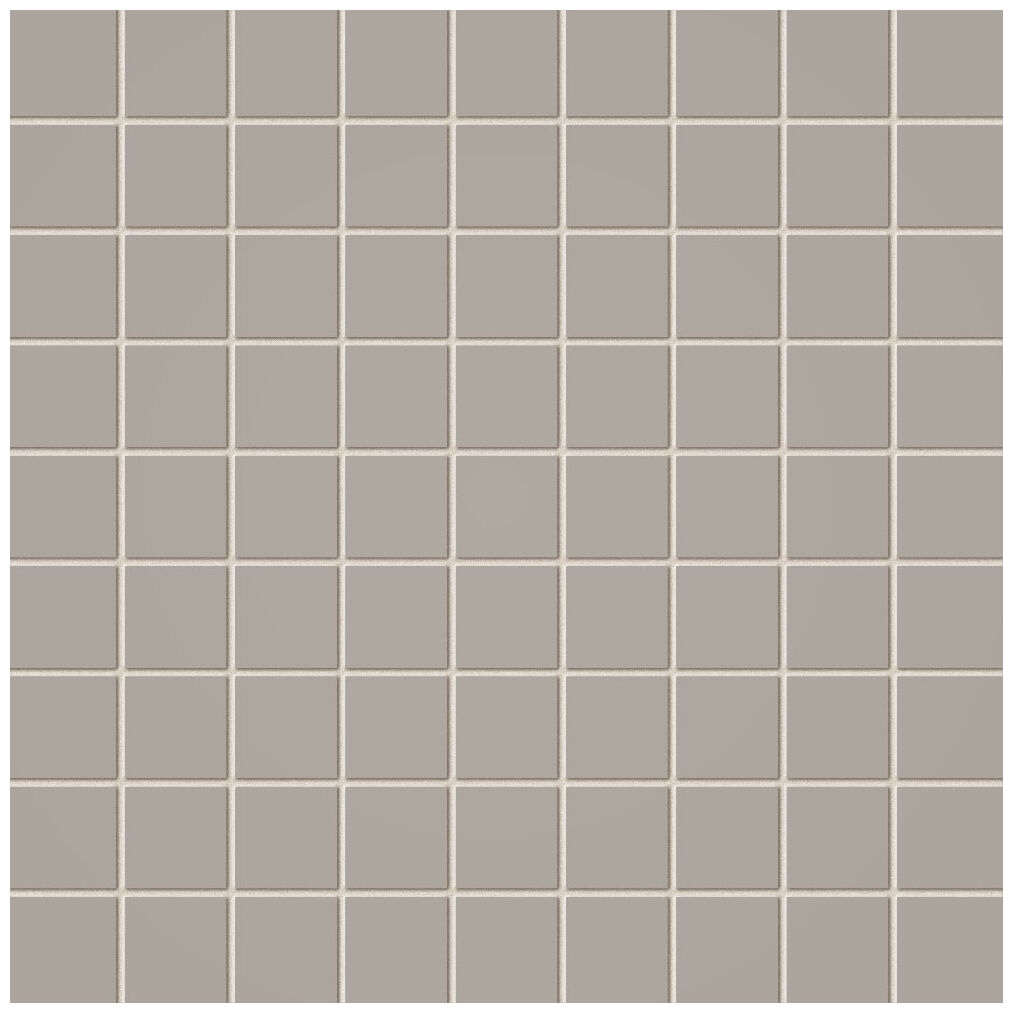 tubądzin pastel mozaika ścienna kwadratowa szara mat 30.1x30.1 - zdjęcie główne