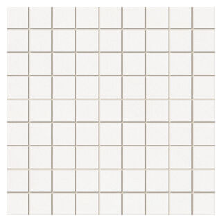 tubądzin pastel biały mozaika kwadratowa 30.1x30.1 - zdjęcie główne