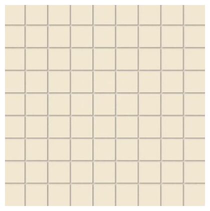 tubądzin pastel kość słoniowa mat mozaika kwadratowa 30.1x30.1 - zdjęcie główne
