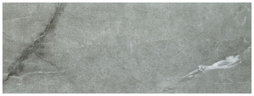 Szara płytka ścienna Organic matt Grey o matowym wykończeniu w dużym prostokątnym formacie