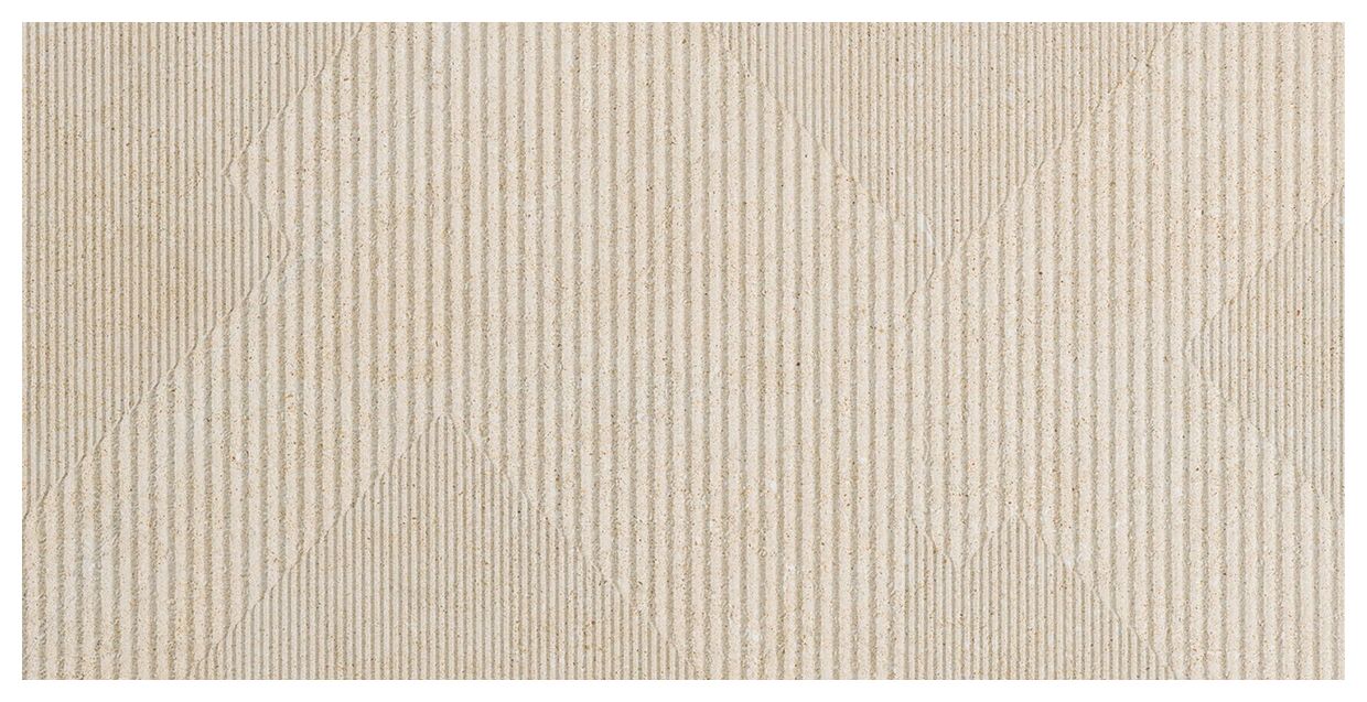 Tubądzin Modular Glitch Ivory 2 STR gres rektyfikowany 59.8x119.8 - gres na zewnątrz