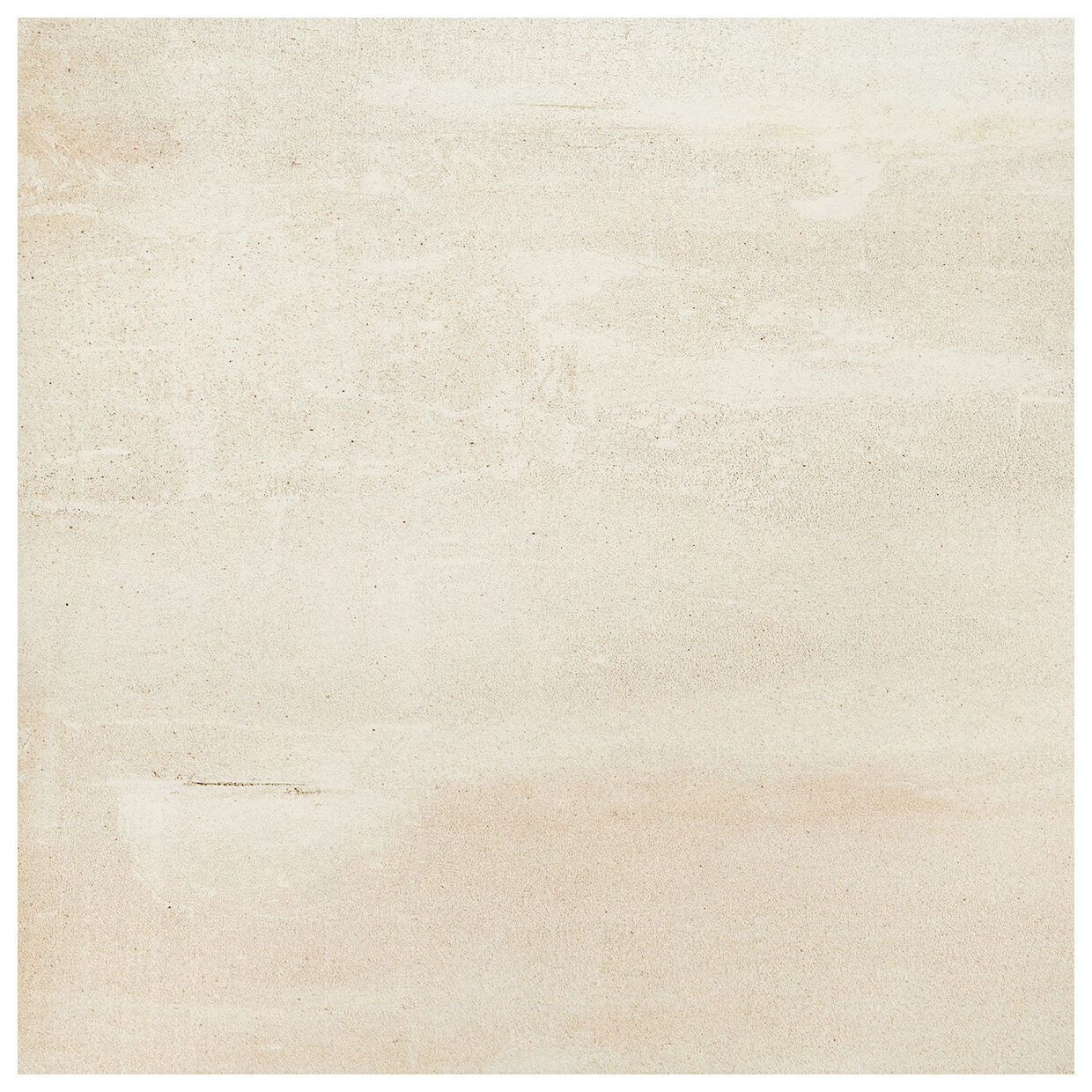Gres Shine Concrete 44,8x44,8 cm o jasnobezowej betonowej fakturze i błyszczącej powierzchni