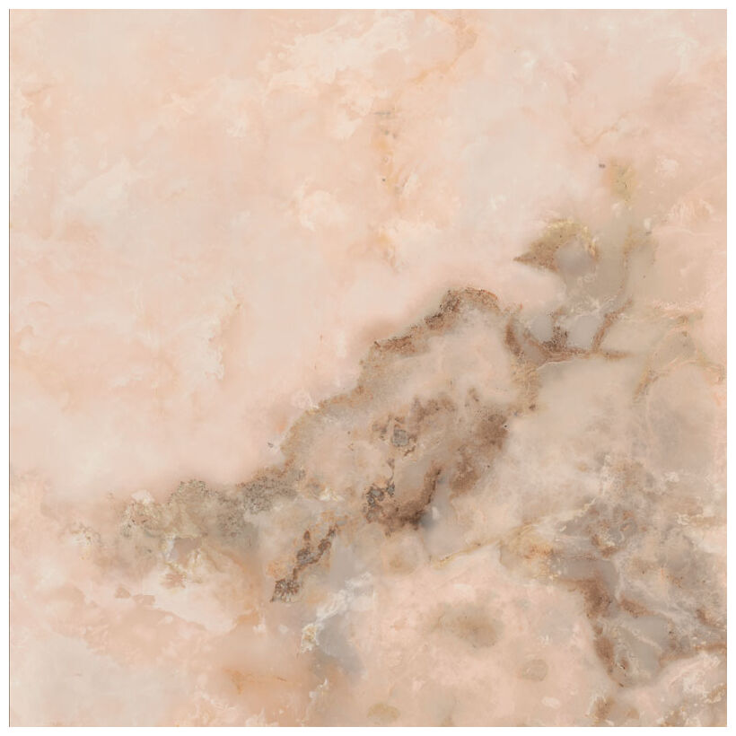 Onice Rosa gres poler rektyfikowany 59,8x59,8 w kremowo-rozowym odcieniu z marmurowym wzorem