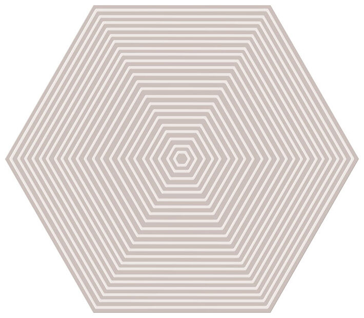 tubądzin cielo e terra beige geometry 1 mat dekor 19.2x22.1x0.6 - zdjęcie główne