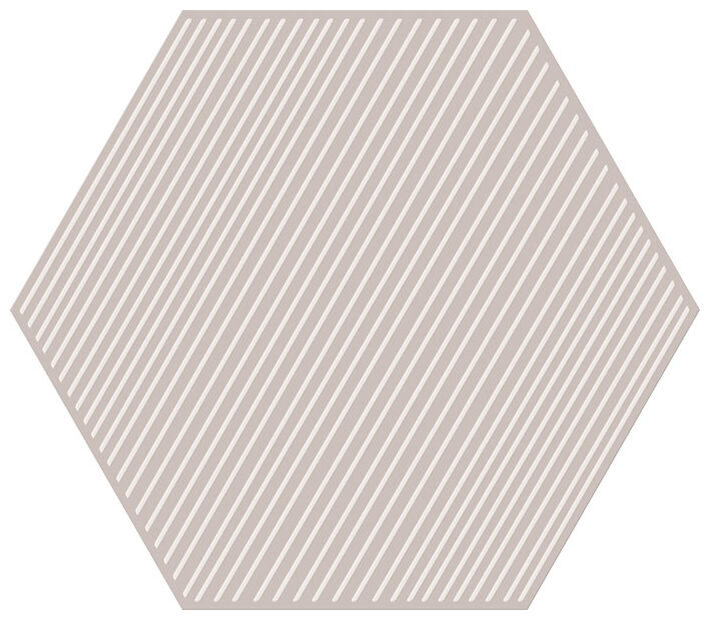 tubądzin cielo e terra beige geometry 3 mat dekor 19.2x22.1x0.6 - zdjęcie główne